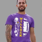 Custom Football Team Shirt | Personalized Name & Number Game Day Tee - Image 2