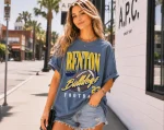 Vintage Football Shirt | Personalized Name & Number Retro Game Day Tee - Image 5