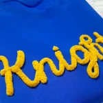 Chenille Football Sweatshirt | Embroidered Game Day Team Spirit Pullover - Image 4