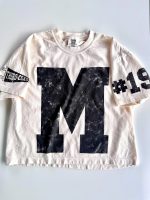 Custom Spirit Shirt, Personalized Team Tee, Custom Initial Shirt with Number & Sleeve Print, Game Day Shirt, DTG Printed Comfort Colors Tee - Image 4
