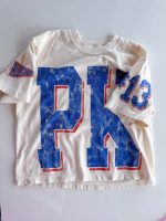 Custom Spirit Shirt, Personalized Team Tee, Custom Initial Shirt with Number & Sleeve Print, Game Day Shirt, DTG Printed Comfort Colors Tee - Image 2