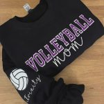 Baseball Mom Sweatshirt | Personalized Sleeve Name Game Day Pullover - Image 9